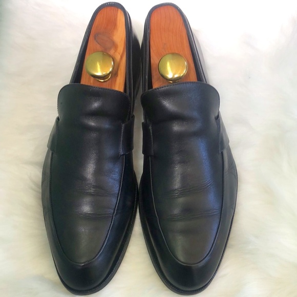 Givenchy Men's Black Leather Loafer Sz 10.5